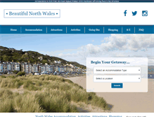 Tablet Screenshot of beautiful-northwales.com